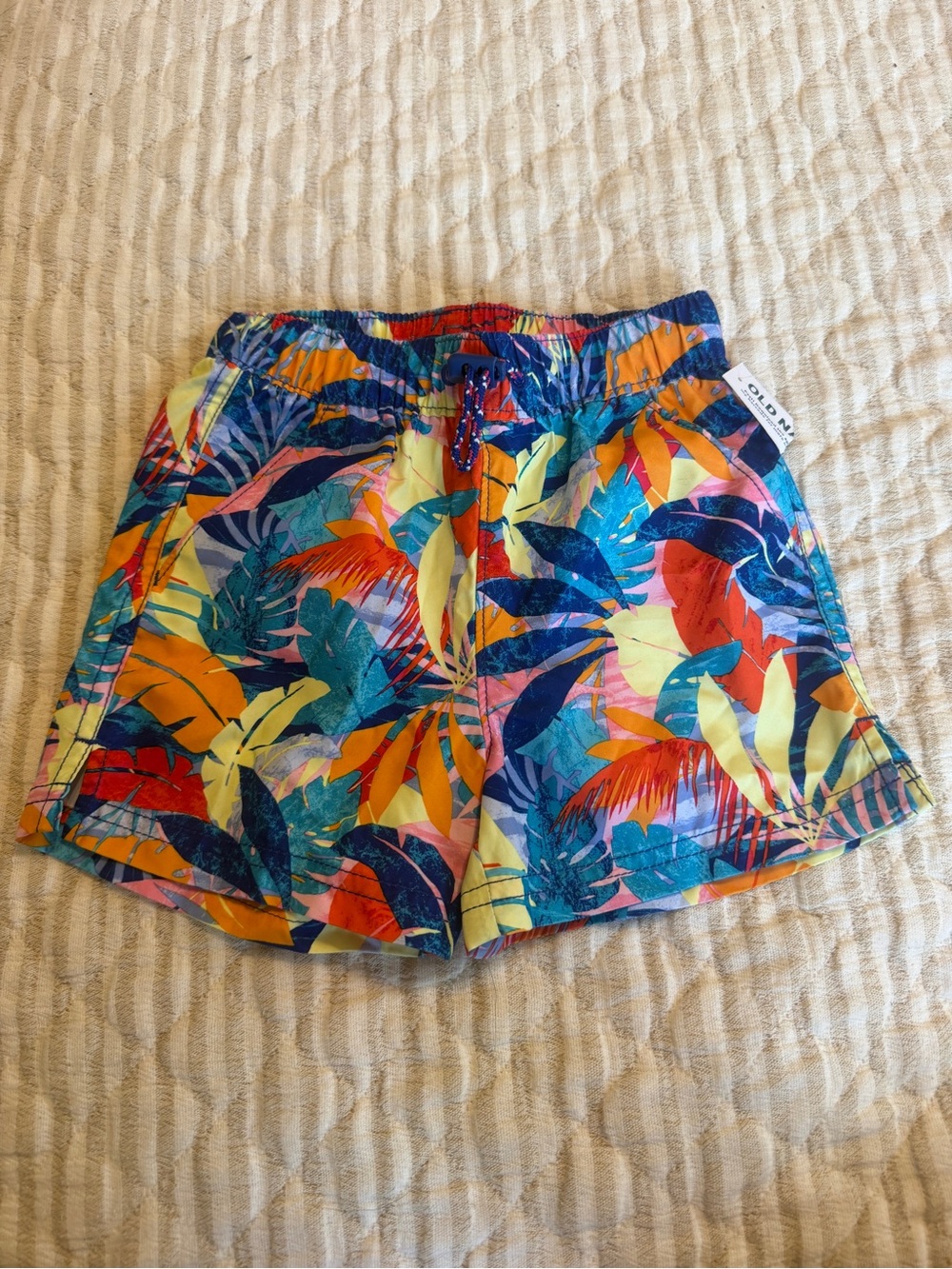 Colorful Tropical Print Women’s Shorts